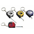 39" Tape Measure W/ Key Chain (Chroma Digital Direct Print)